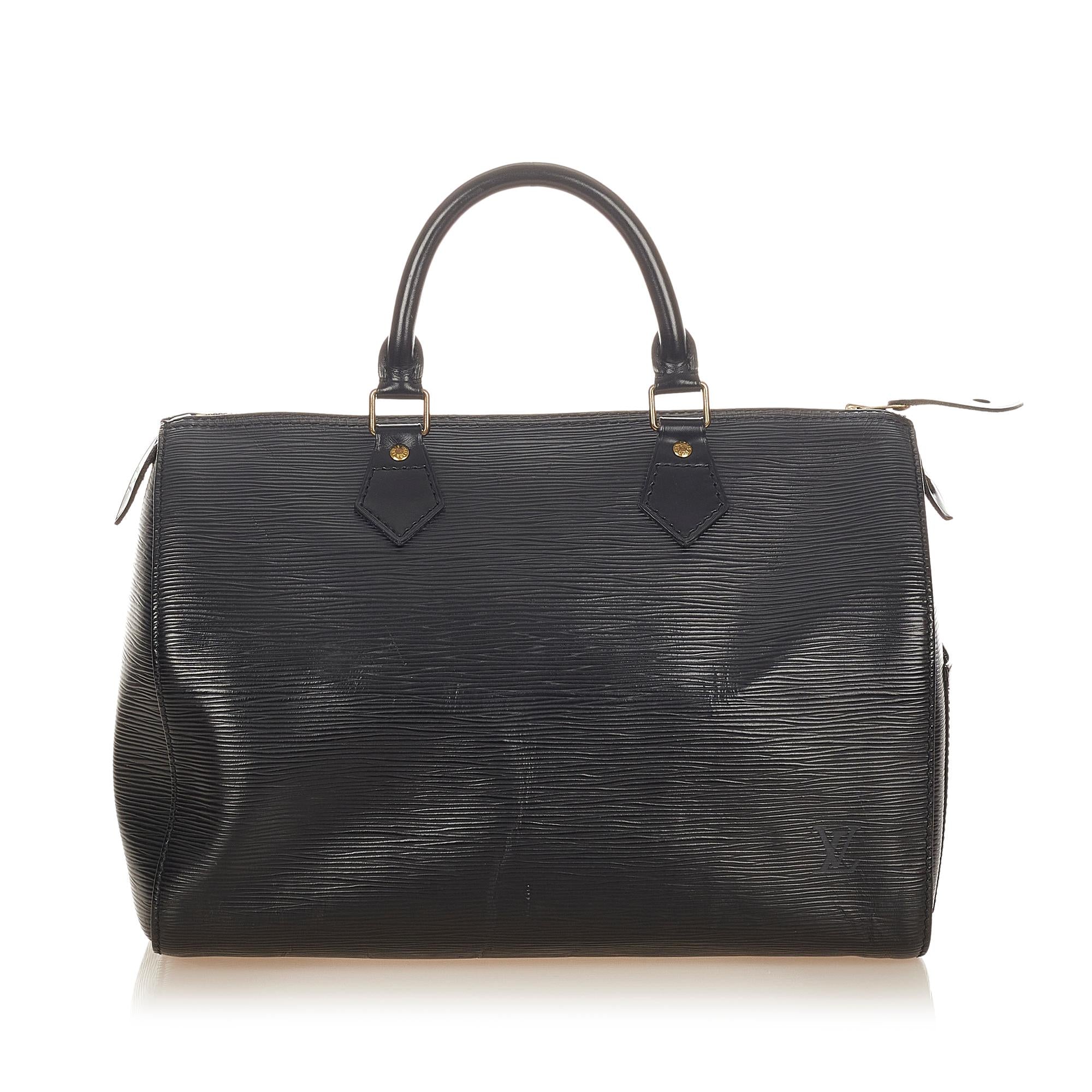 Louis Vuitton Epi Speedy 30 (SHG-25097)