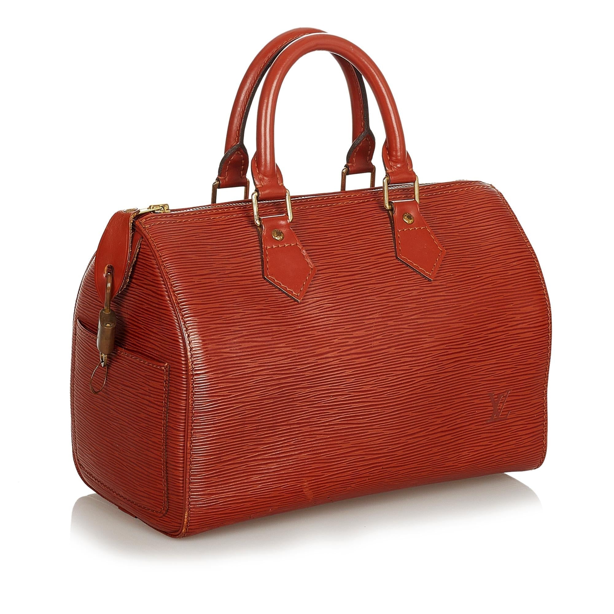 Louis Vuitton Epi Speedy 30 (SHG-25688)