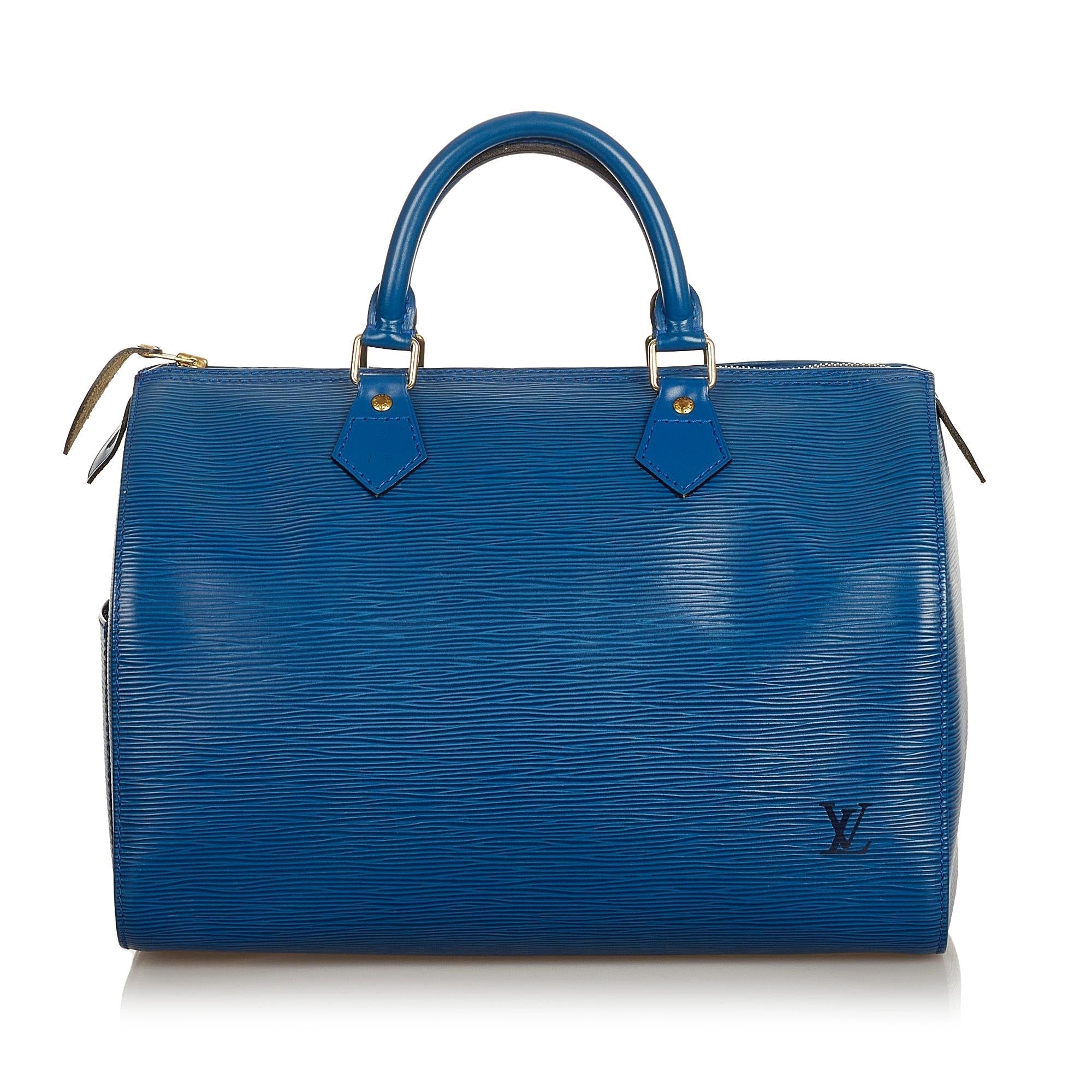 Louis Vuitton Epi Speedy 30 (SHG-26129)