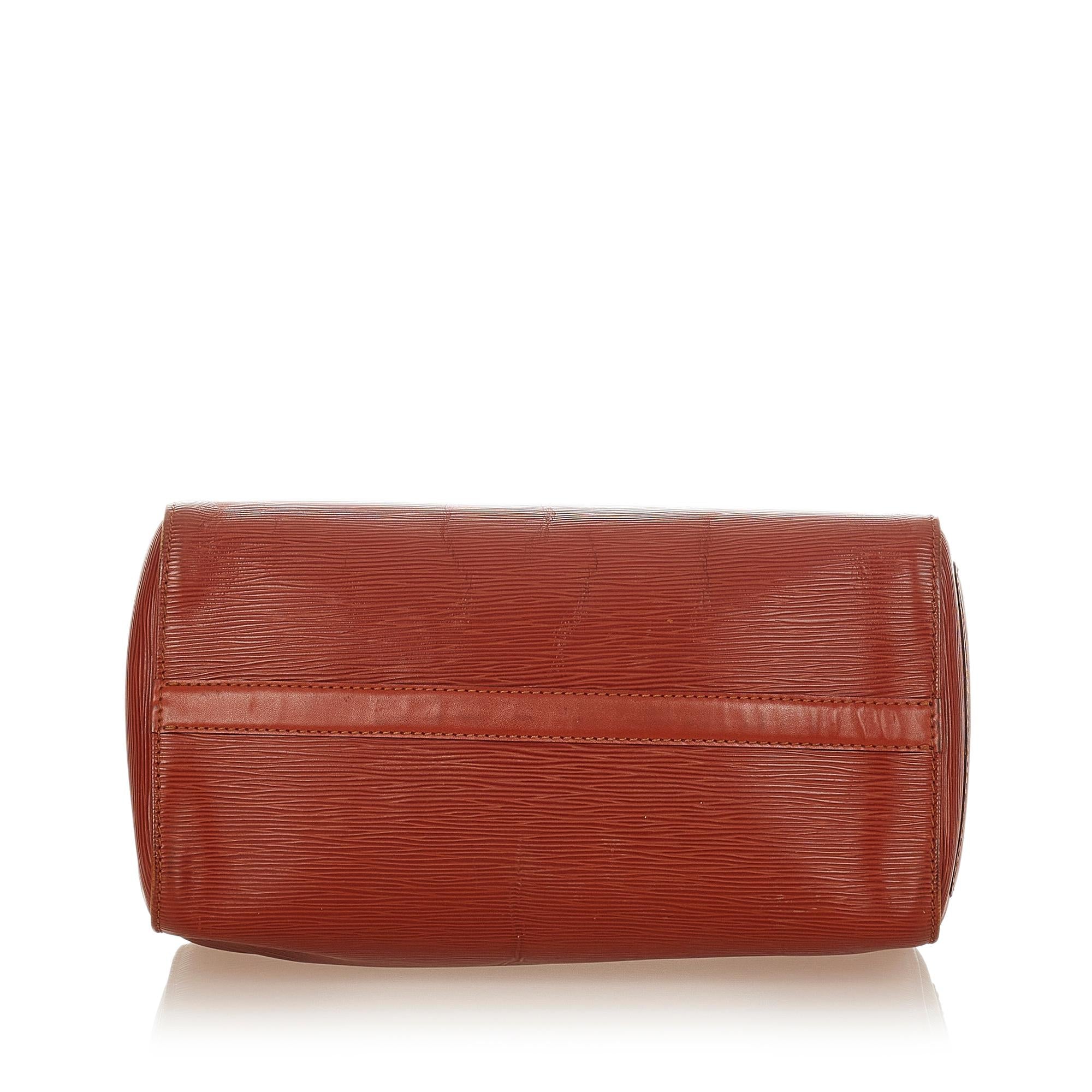 Louis Vuitton Epi Speedy 30 (SHG-26173)