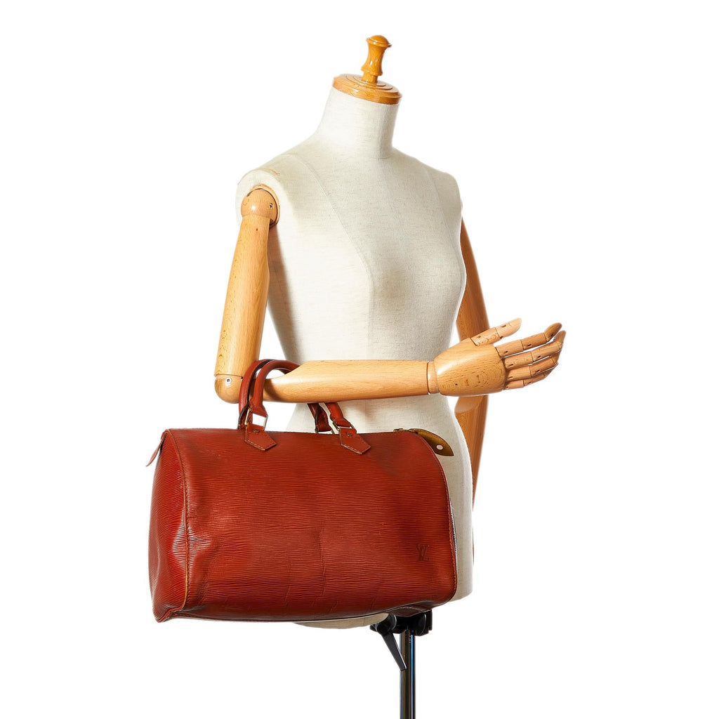 Louis Vuitton Epi Speedy 30 (SHG-26173)
