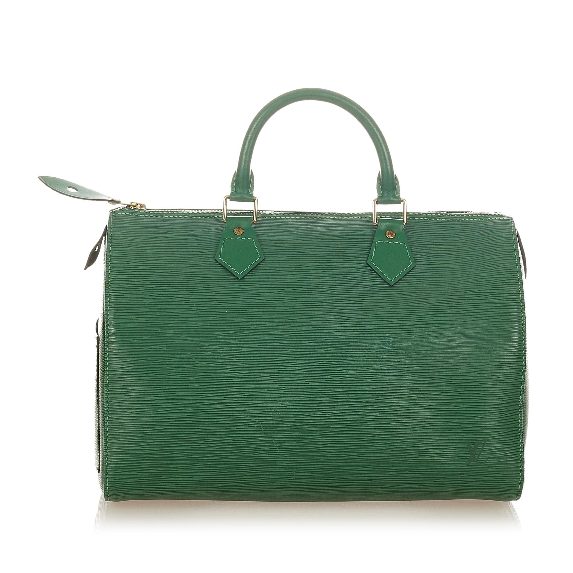 Louis Vuitton Epi Speedy 30 (SHG-26517)