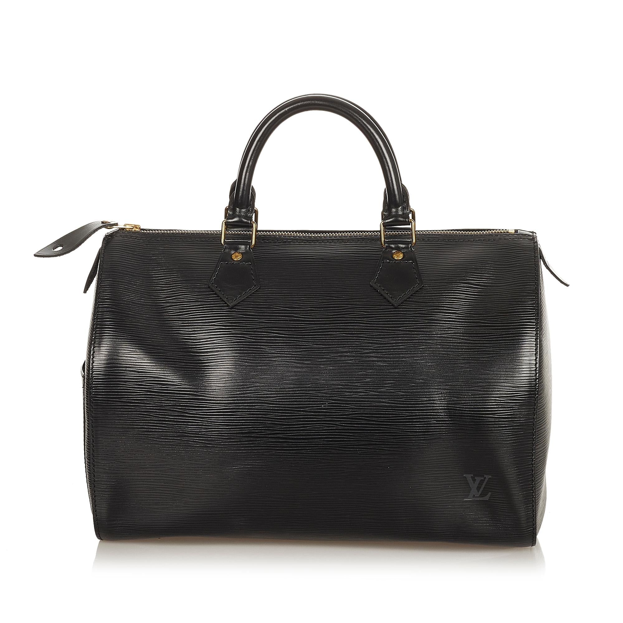 Louis Vuitton Epi Speedy 30 (SHG-26612)