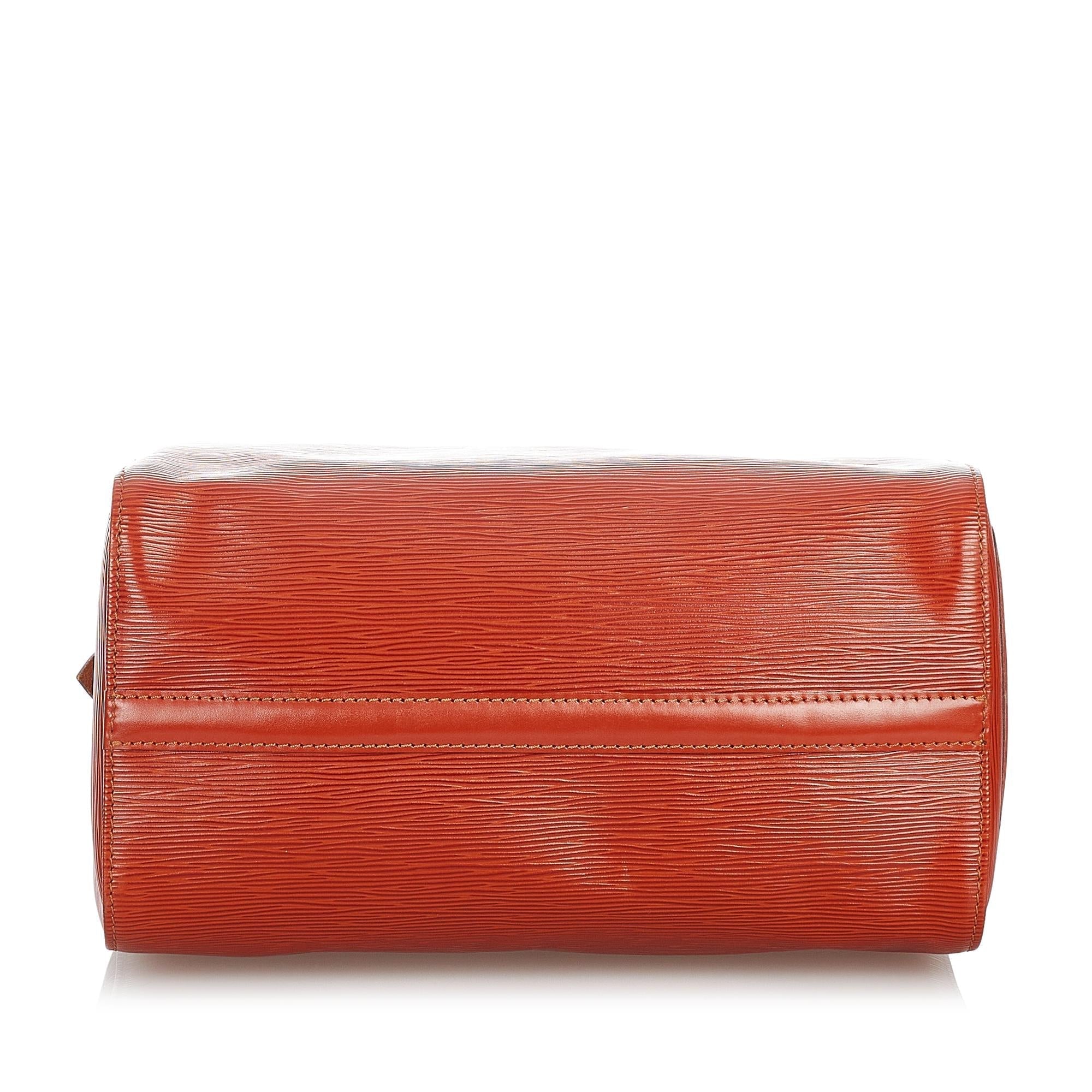 Louis Vuitton Epi Speedy 30 (SHG-27173)