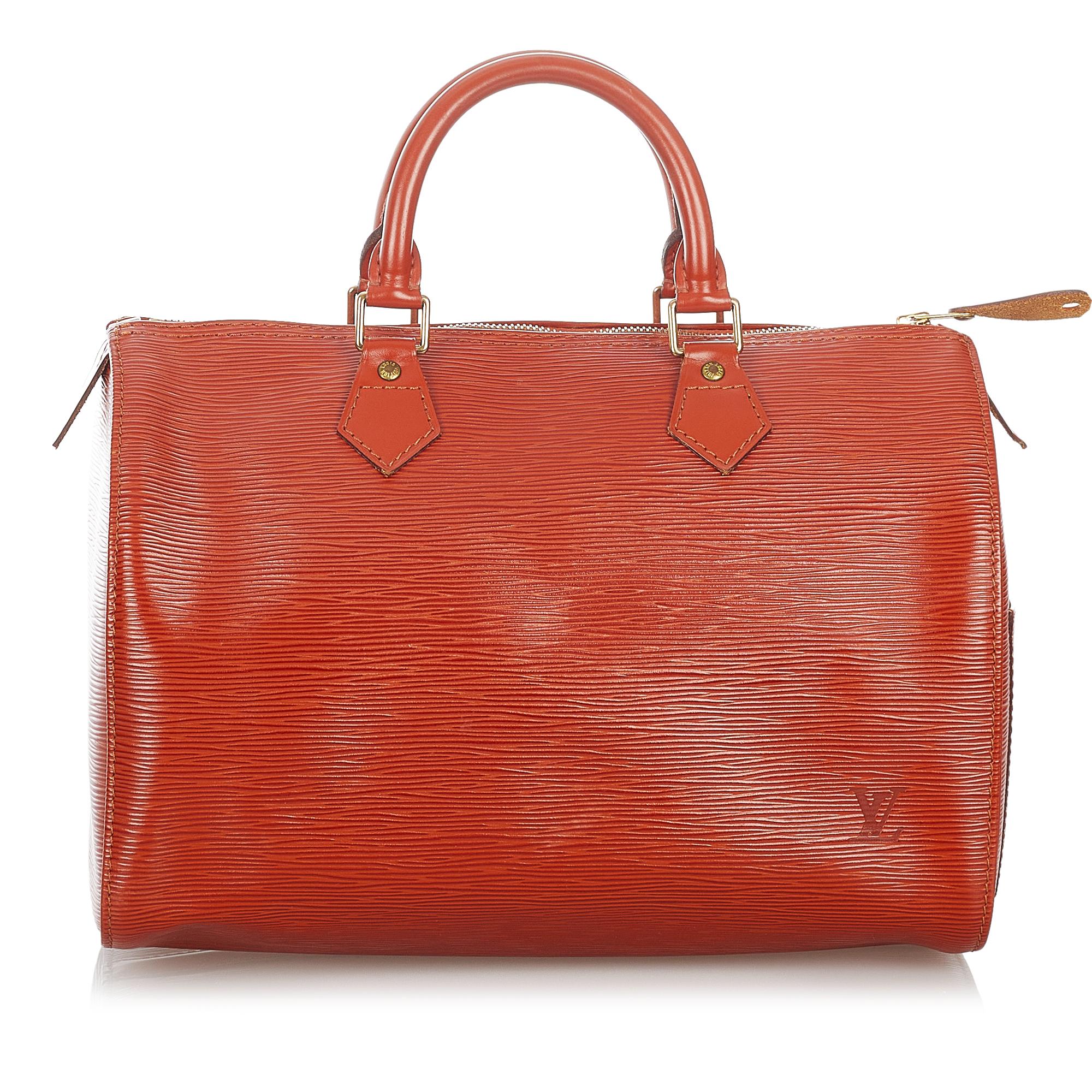 Louis Vuitton Epi Speedy 30 (SHG-27173)
