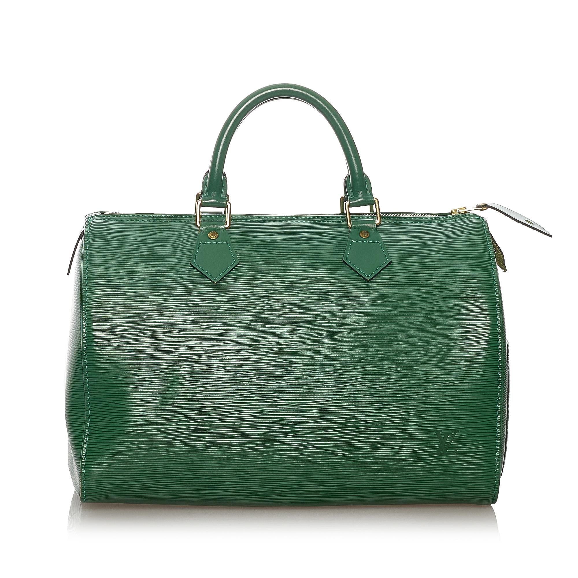 Louis Vuitton Epi Speedy 30 (SHG-27405)