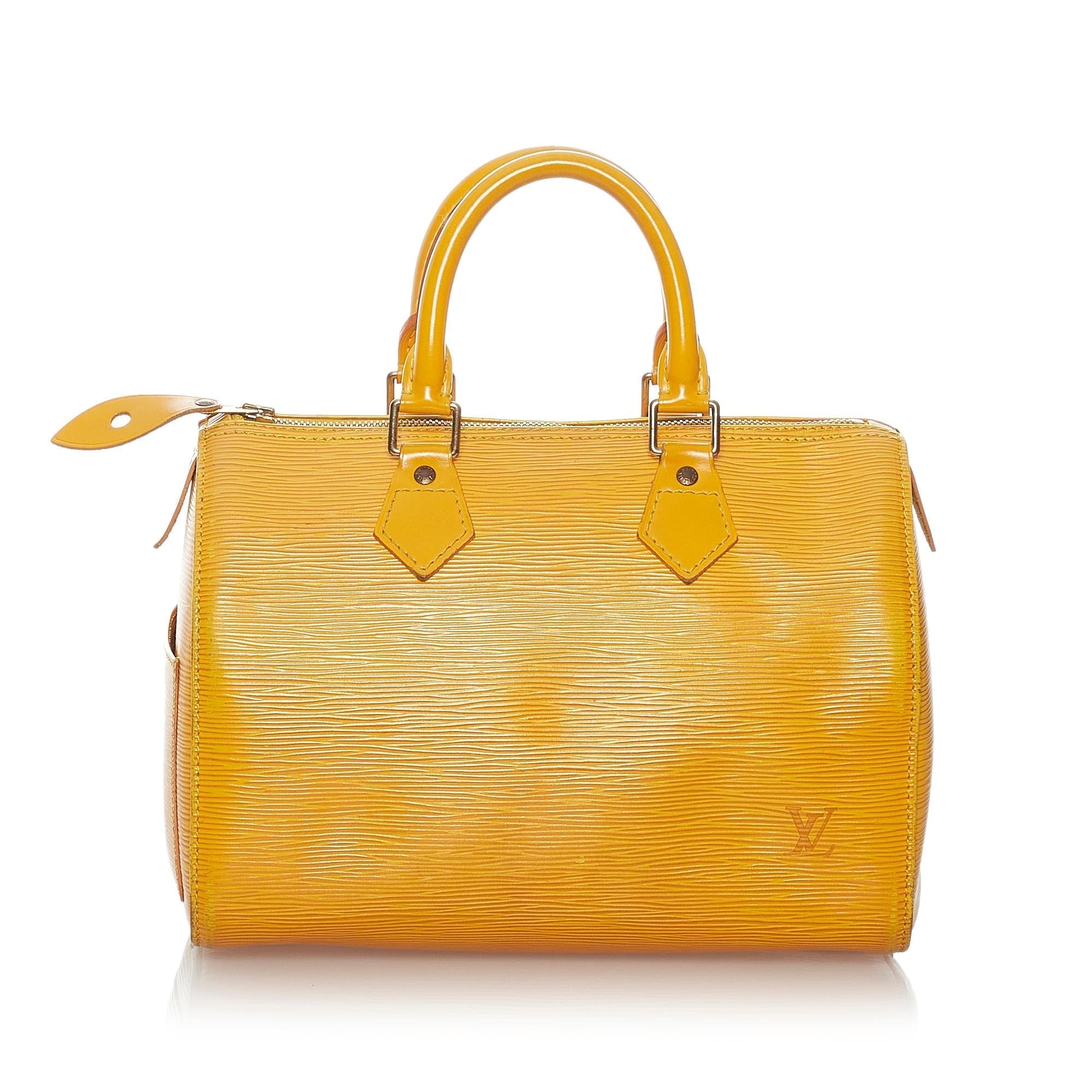 Louis Vuitton Epi Speedy 30 (SHG-27513)
