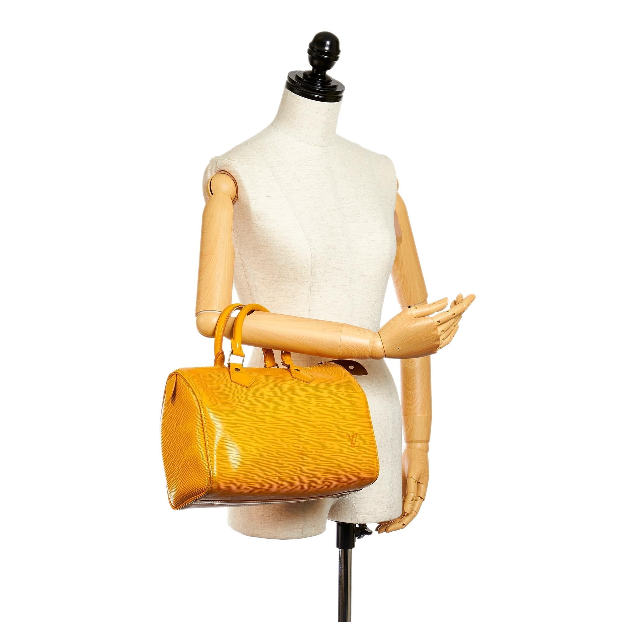 Louis Vuitton Epi Speedy 30 (SHG-27513)