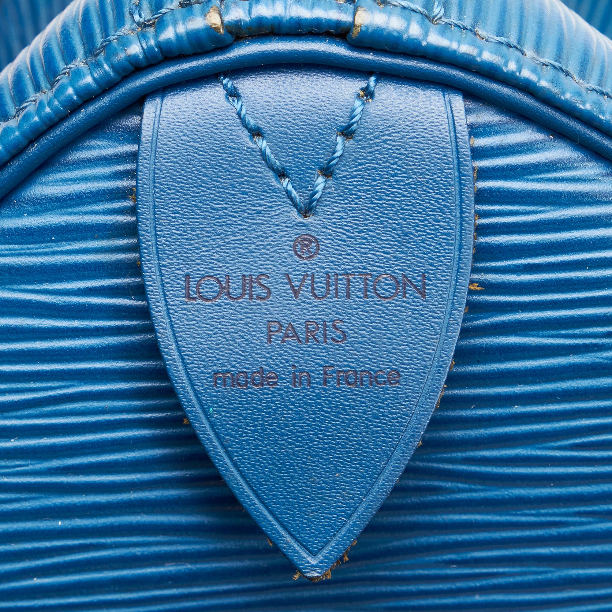 Louis Vuitton Epi Speedy 30 (SHG-27514)