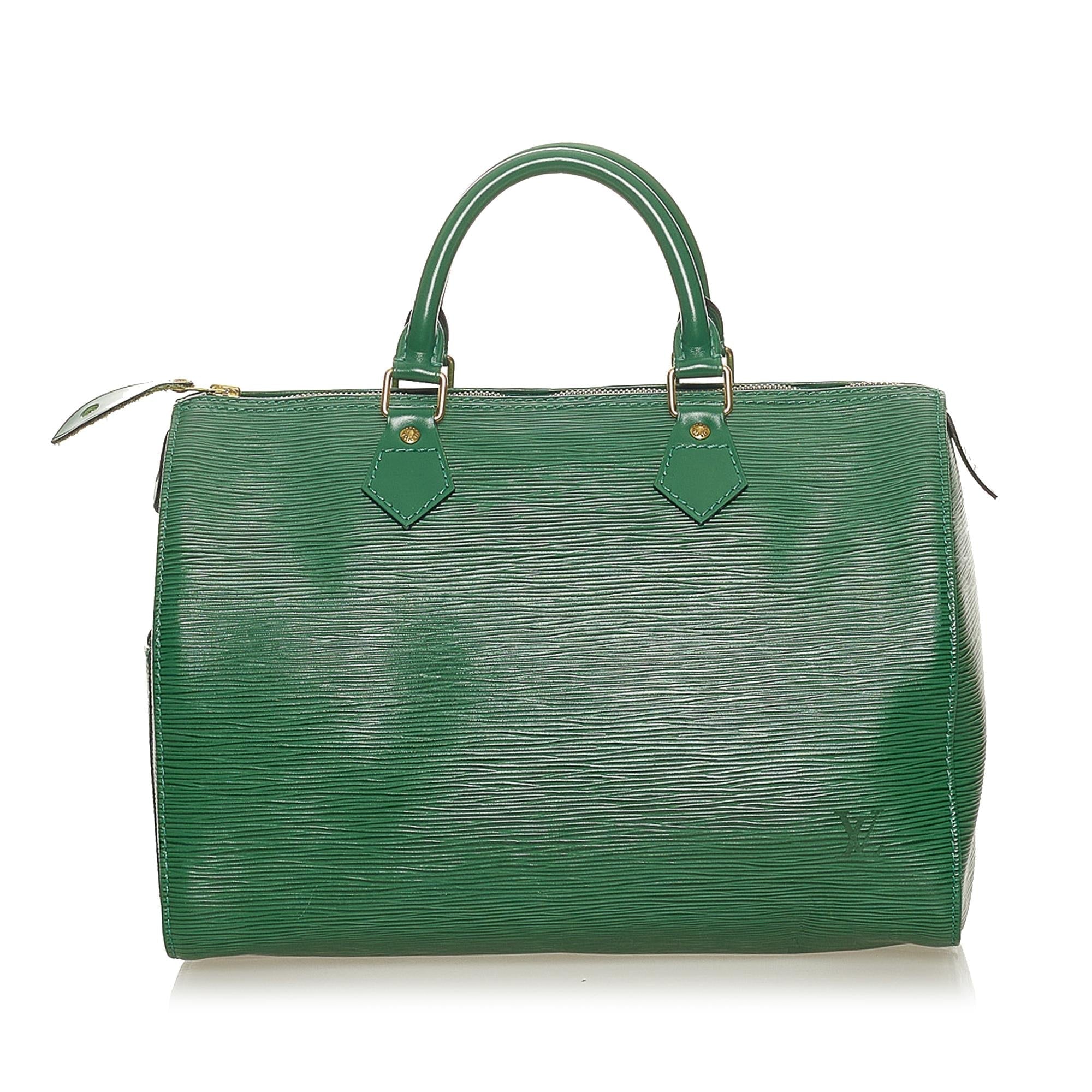 Louis Vuitton Epi Speedy 30 (SHG-27759)