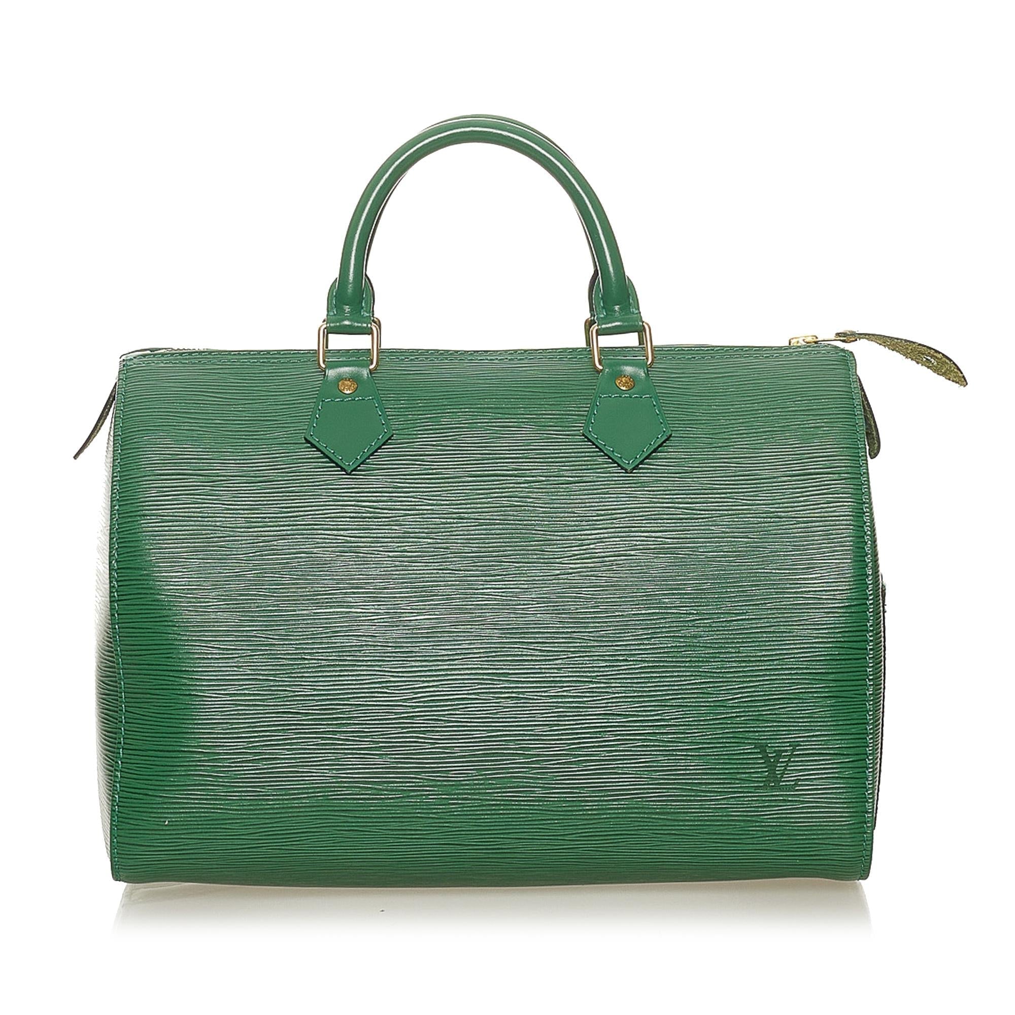 Louis Vuitton Epi Speedy 30 (SHG-27759)