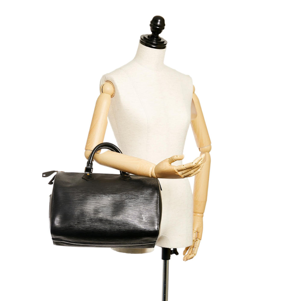 Louis Vuitton Epi Speedy 35 (SHG-27122)