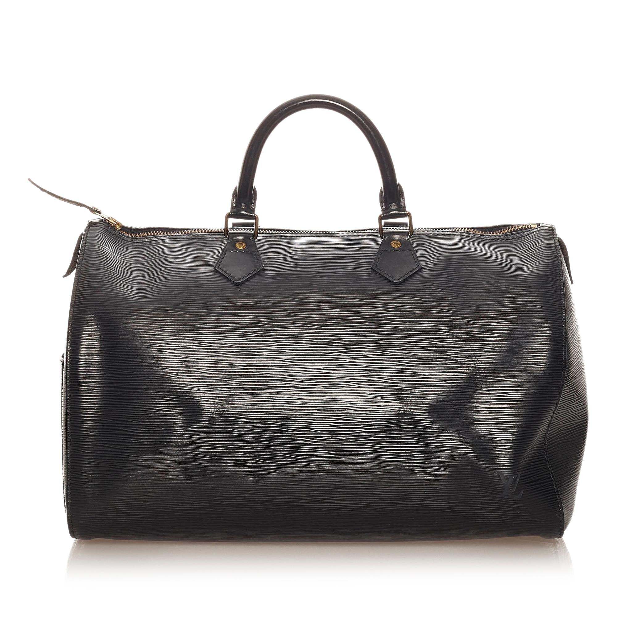 Louis Vuitton Epi Speedy 35 (SHG-28094)
