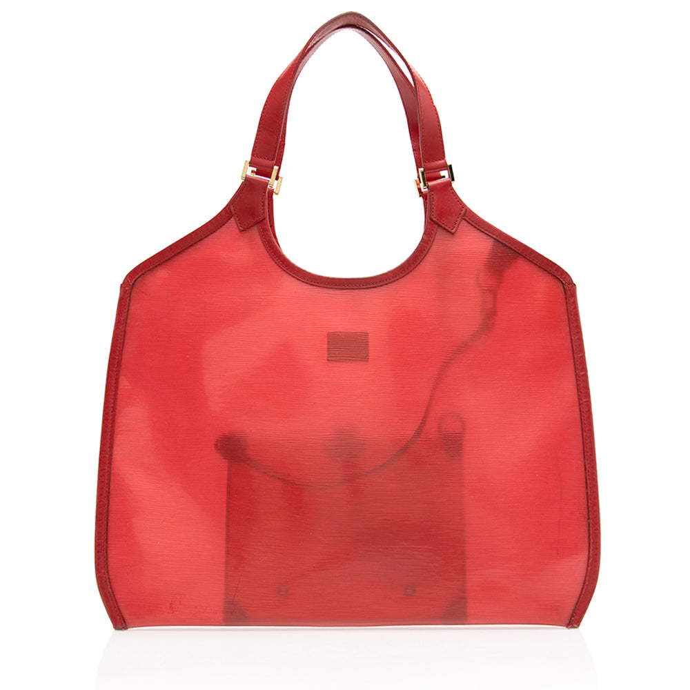 Louis Vuitton Limited Edition Epi Plage Lagoon GM Tote (SHF-18277)