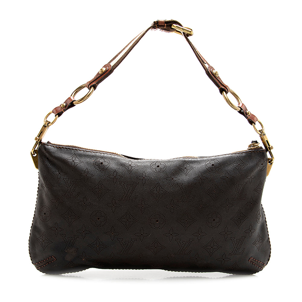 Louis Vuitton Limited Edition Leather Monogram Onatah Pochette Shoulder Bag (SHF-18351)