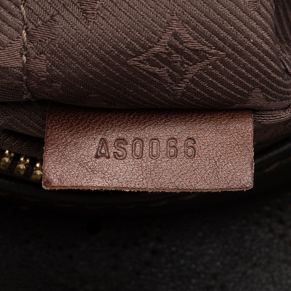 Louis Vuitton Limited Edition Leather Monogram Onatah Pochette Shoulder Bag (SHF-18351)