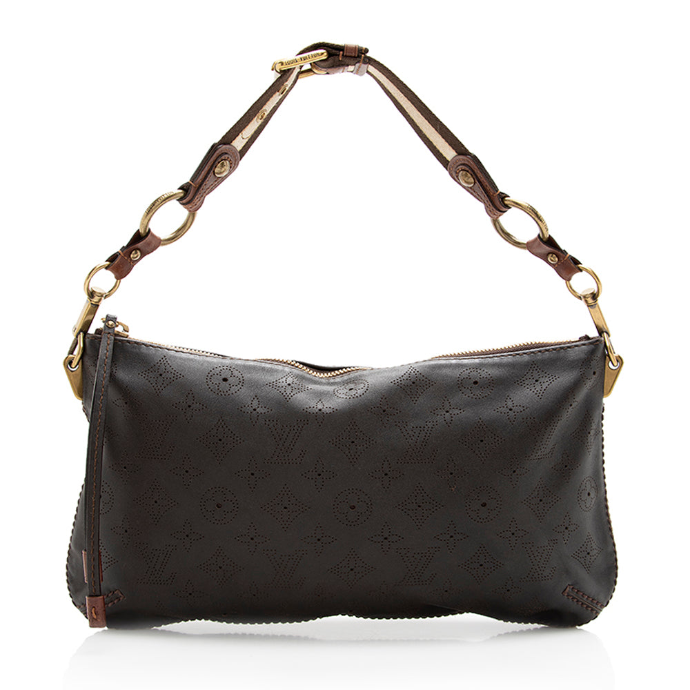 Louis Vuitton Limited Edition Leather Monogram Onatah Pochette Shoulder Bag (SHF-18351)