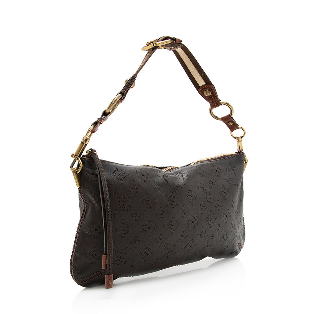 Louis Vuitton Limited Edition Leather Monogram Onatah Pochette Shoulder Bag (SHF-18351)