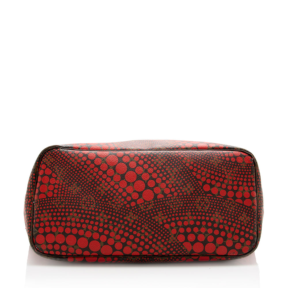 Louis Vuitton Limited Edition Monogram Canvas Kusama Waves MM Neverfull - FINAL SALE (SHF-18393)