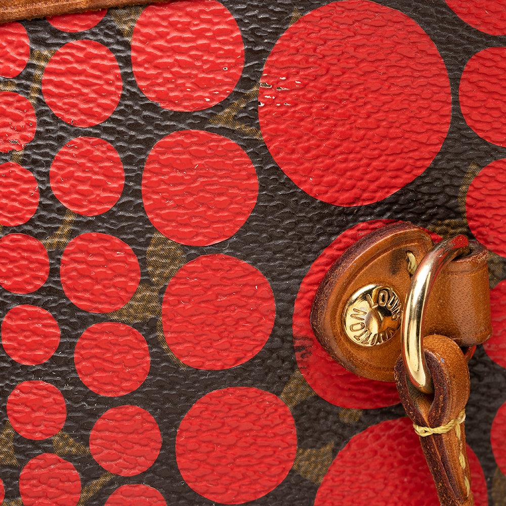 Louis Vuitton Limited Edition Monogram Canvas Kusama Waves MM Neverfull - FINAL SALE (SHF-18393)