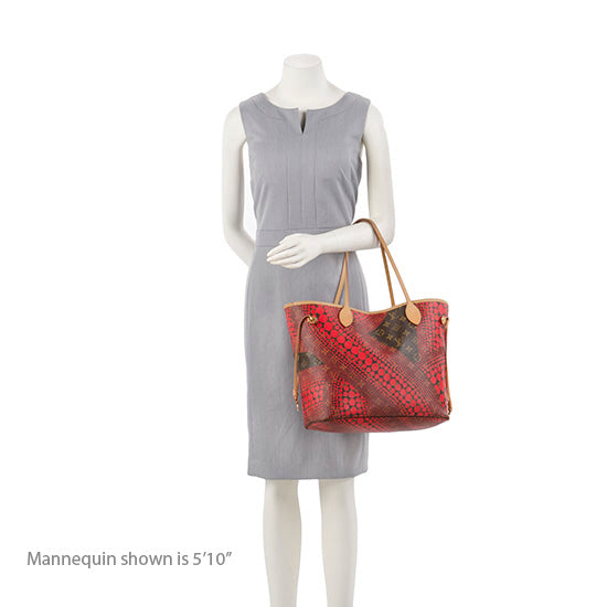 Louis Vuitton Limited Edition Monogram Canvas Kusama Waves MM Neverfull - FINAL SALE (SHF-18393)