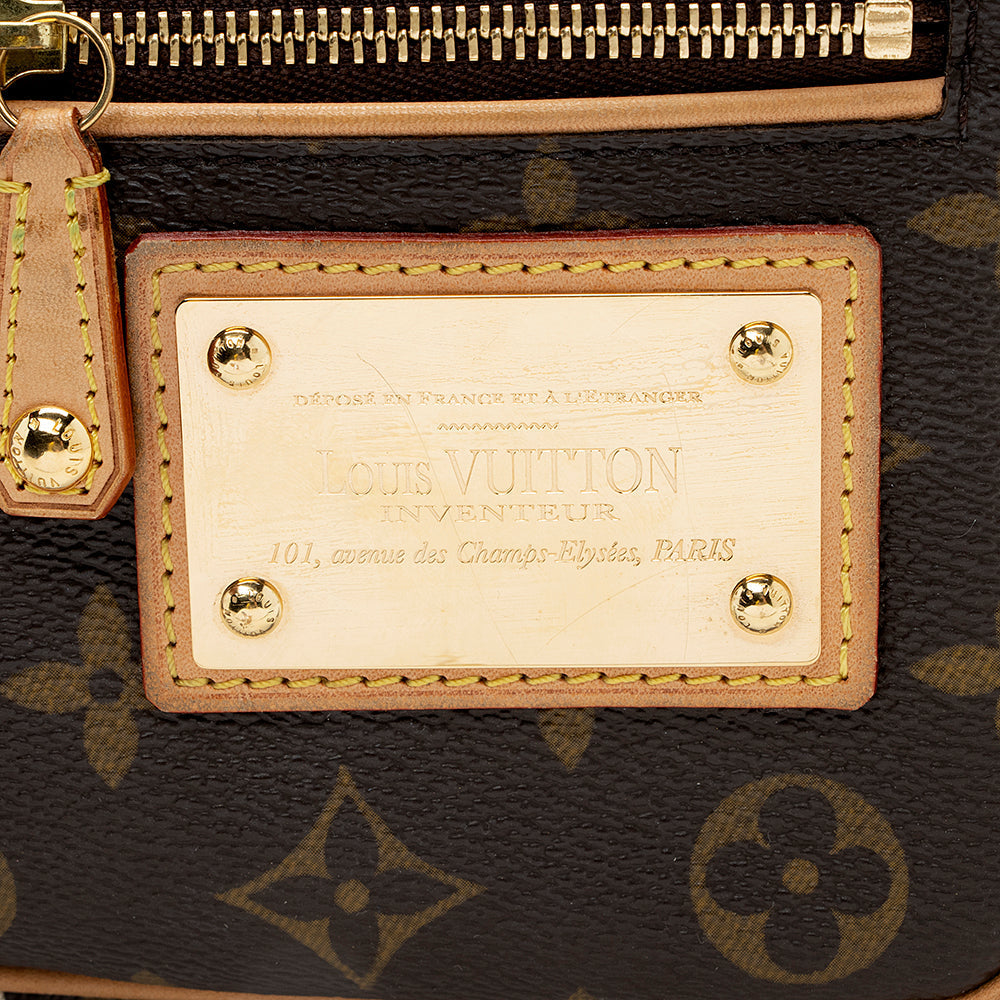 Louis Vuitton Limited Edition Monogram Canvas Riveting Pochette Accessoires (SHF-18325)