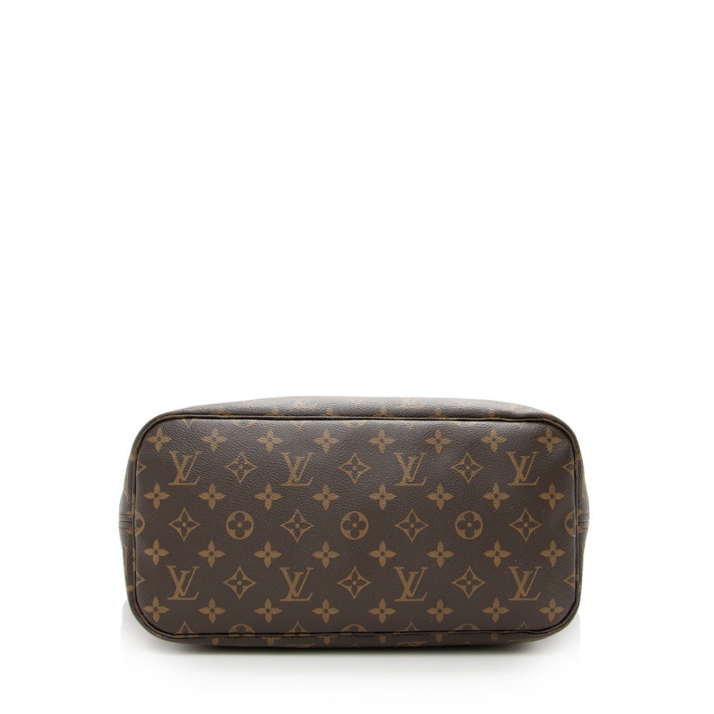 Louis Vuitton Limited Edition Monogram Canvas Totem Neverfull MM Tote (SHF-16110)