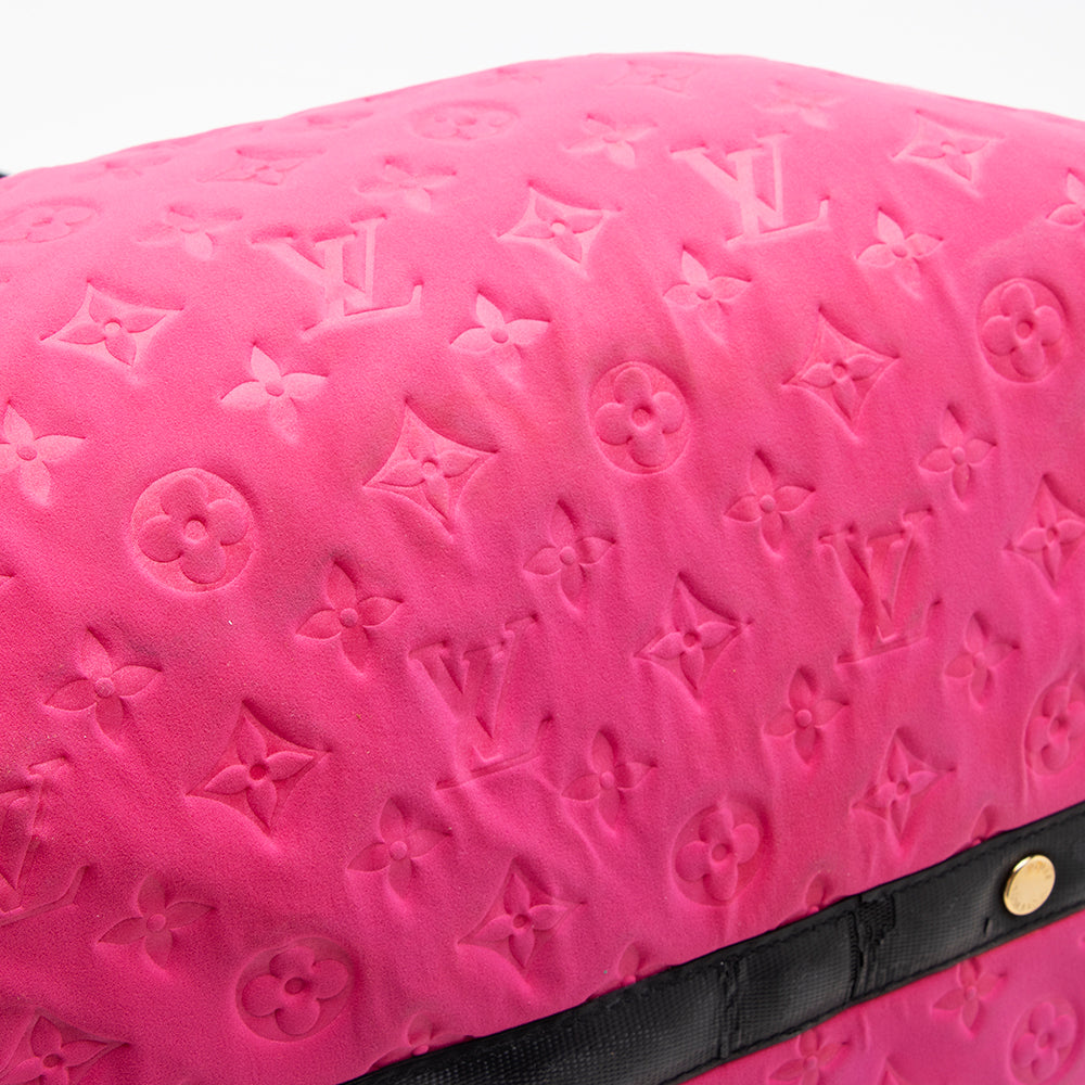 Louis Vuitton Limited Edition Monogram Scuba MM Tote (SHF-14886)