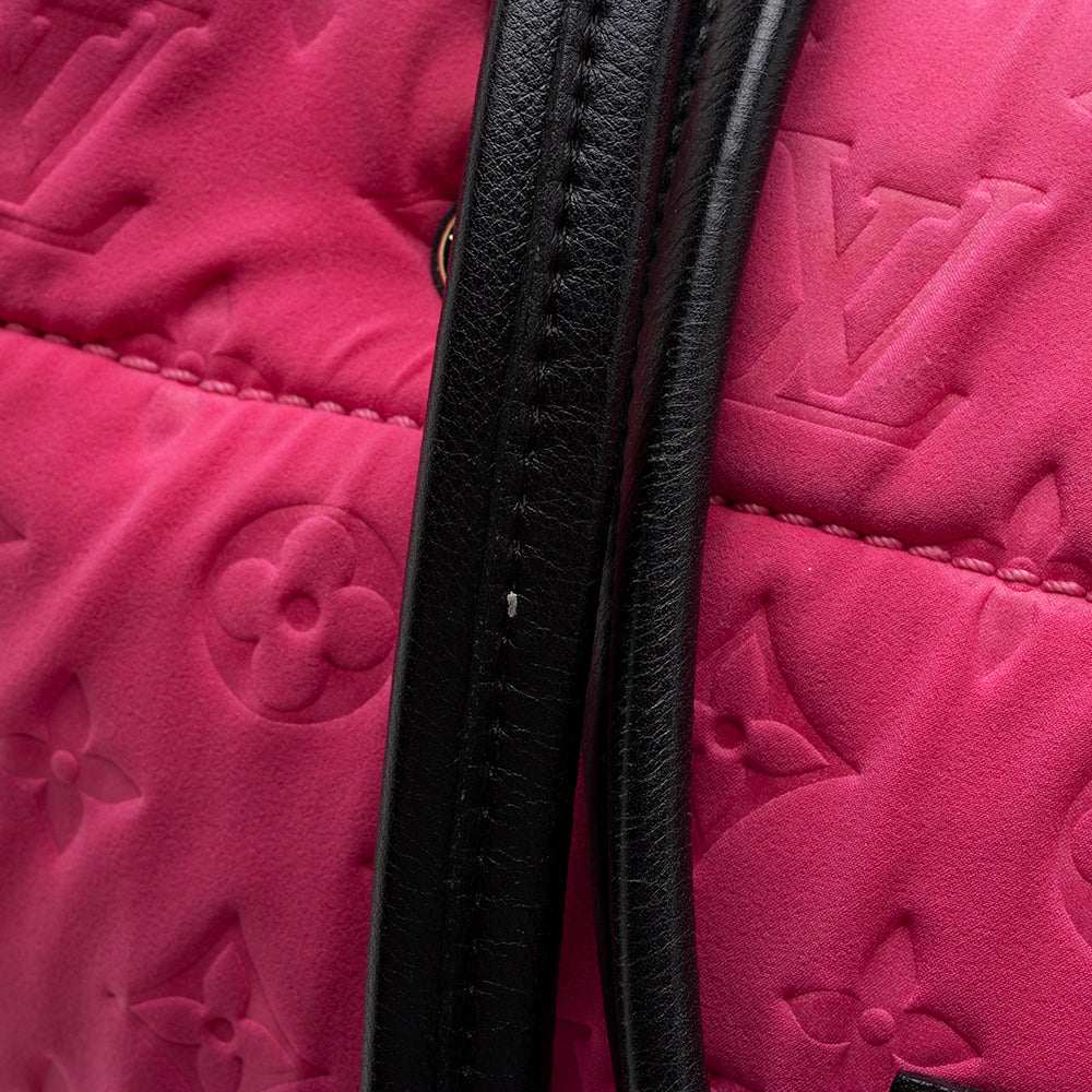 Louis Vuitton Limited Edition Monogram Scuba MM Tote (SHF-14886)