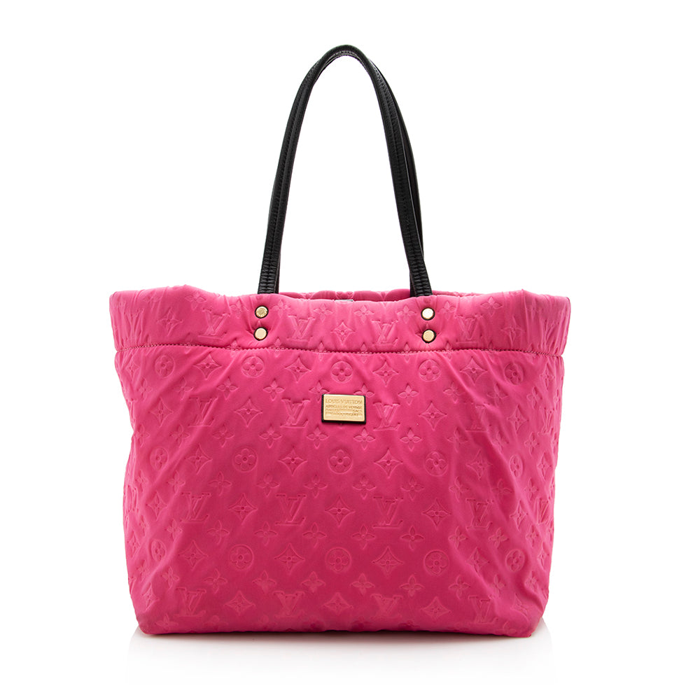 Louis Vuitton Limited Edition Monogram Scuba MM Tote (SHF-14886)
