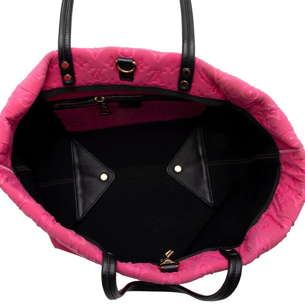 Louis Vuitton Limited Edition Monogram Scuba MM Tote (SHF-14886)