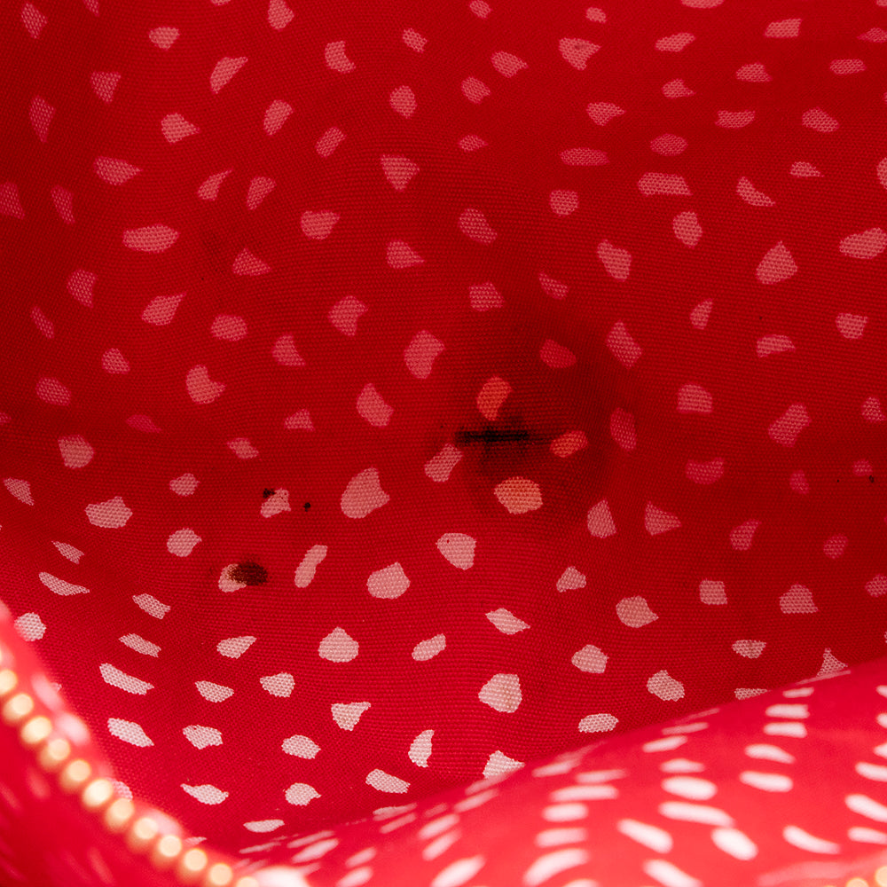 Louis Vuitton Limited Edition Monogram Vernis Dots Infinity Lockit MM Satchel (SHF-15344)
