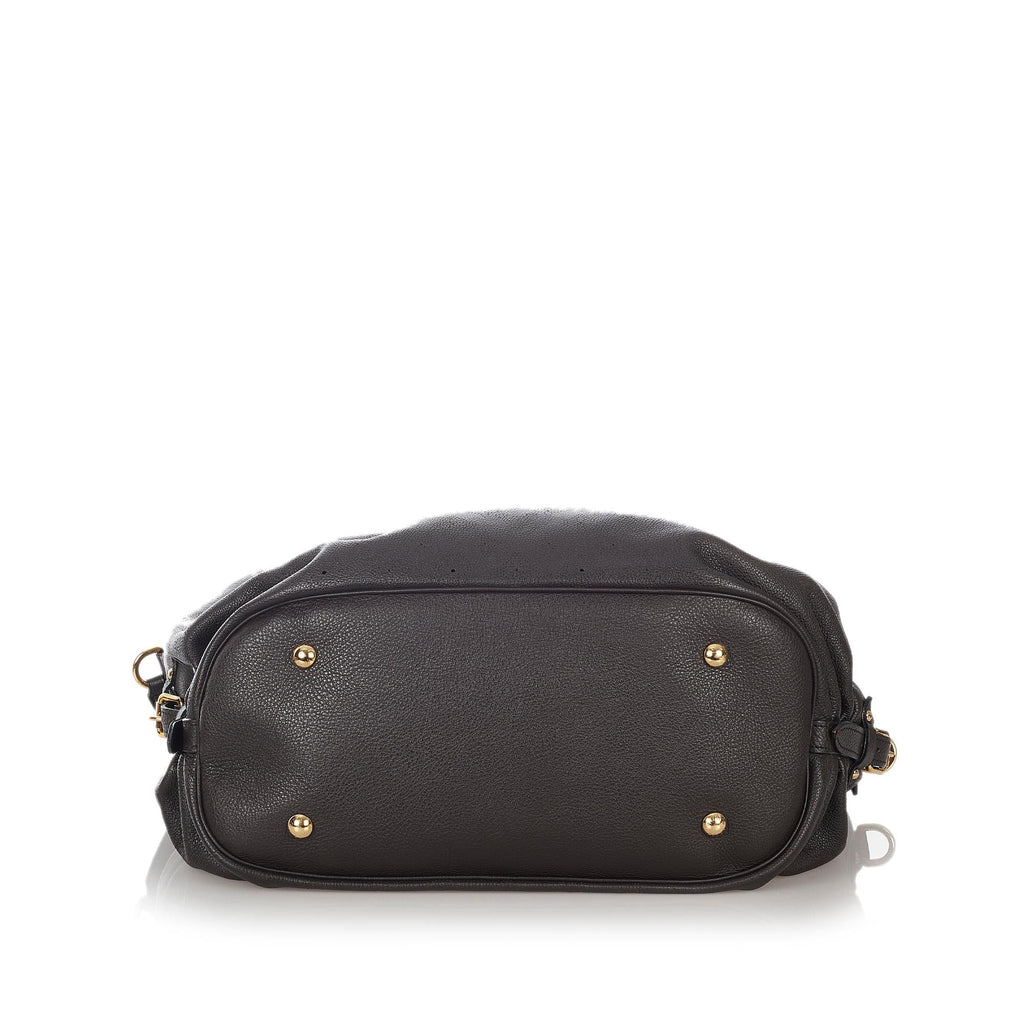 Louis Vuitton Mahina L Hobo (SHG-27108)