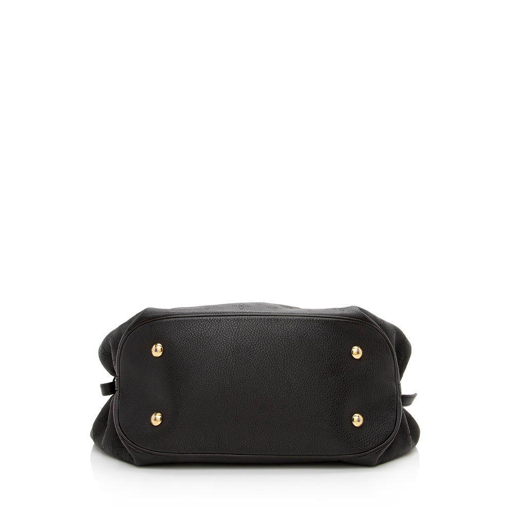Louis Vuitton Mahina Leather L Hobo (SHF-15838)