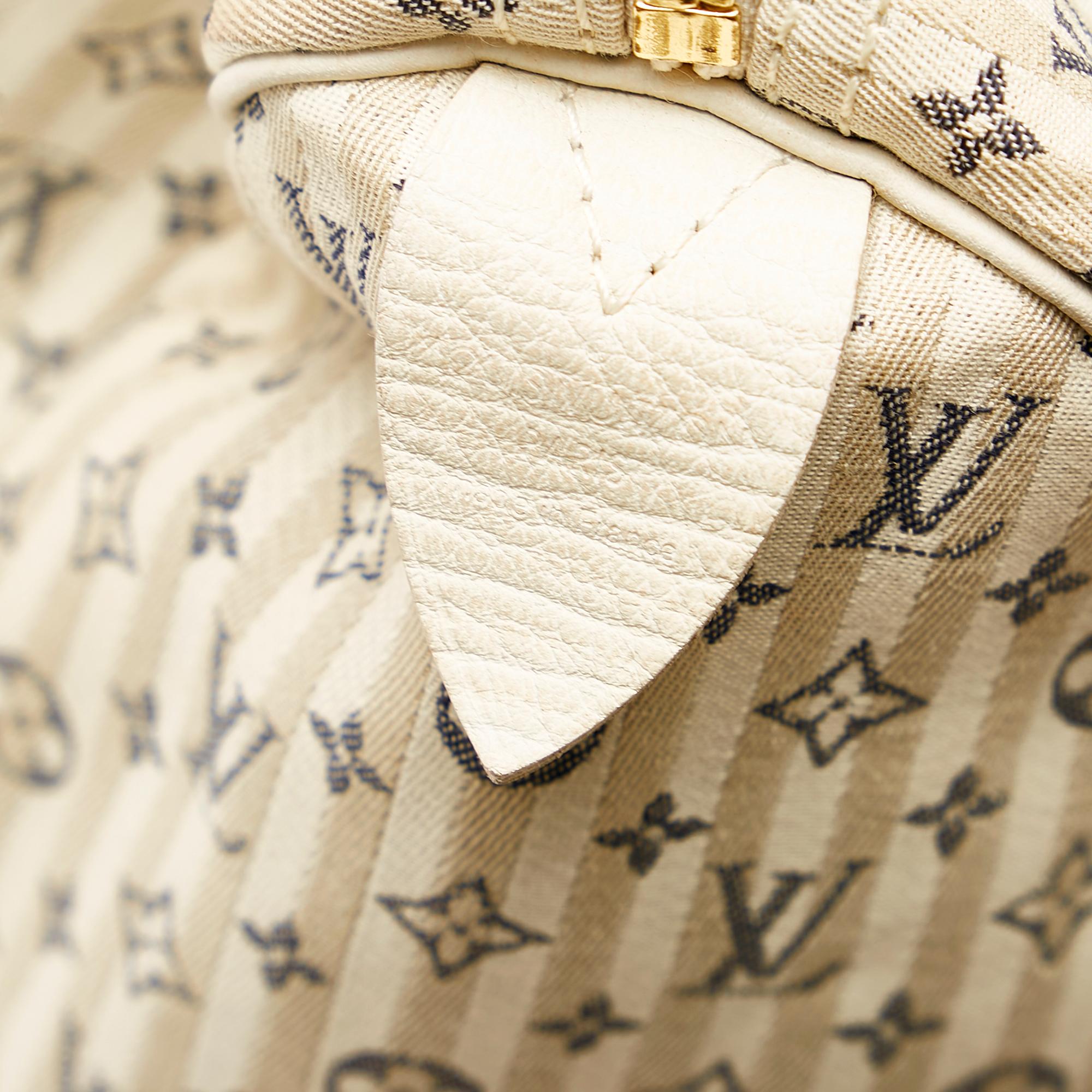 Louis Vuitton Mini Lin Croisette Speedy 30 (SHG-26131)