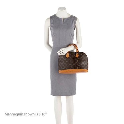 Louis Vuitton Vintage Monogram Canvas Alma PM Satchel (SHF-17025)