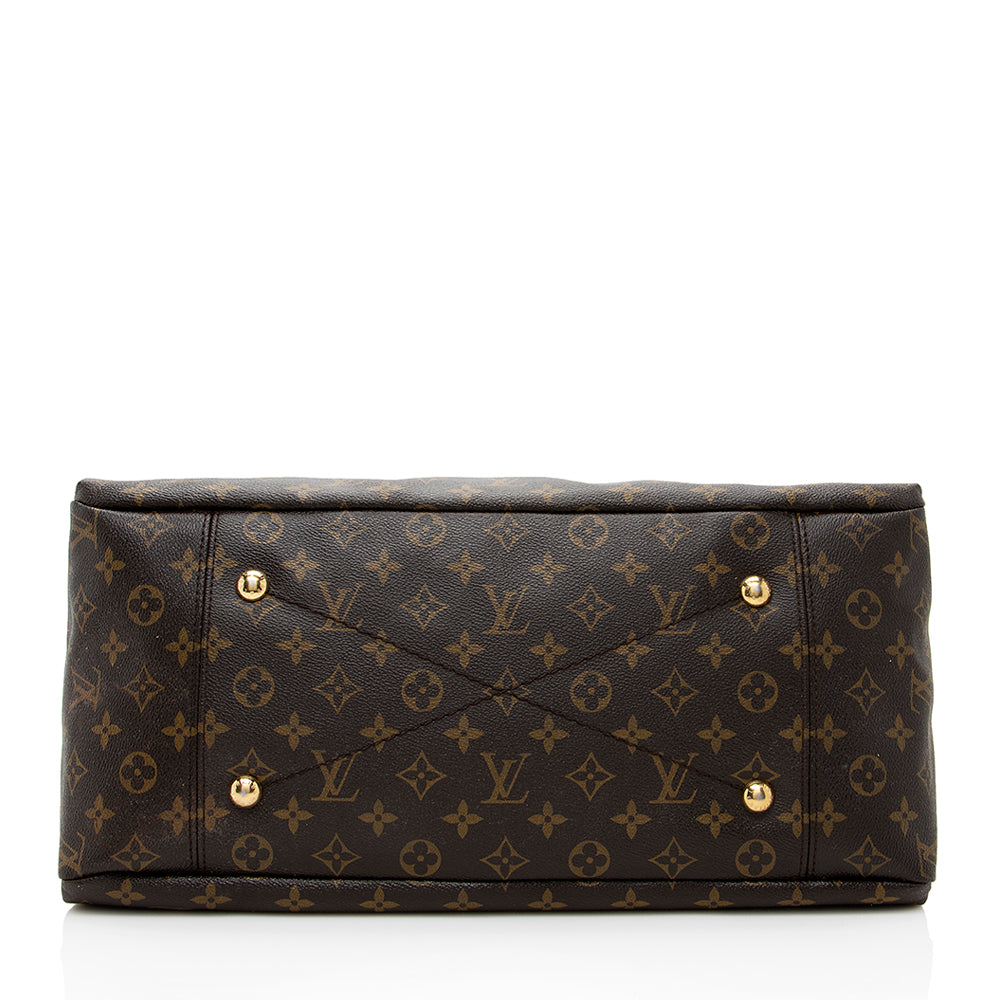 Louis Vuitton Monogram Canvas Artsy MM Shoulder Bag (SHF-18405)