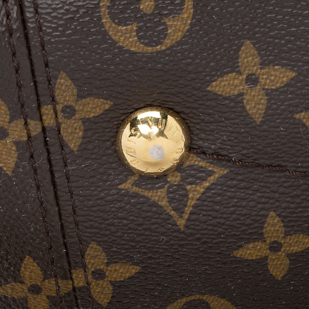 Louis Vuitton Monogram Canvas Artsy MM Shoulder Bag (SHF-18405)