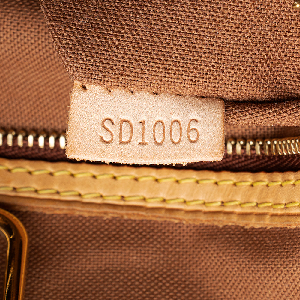 Louis Vuitton Monogram Canvas Batignolles Vertical Tote (SHF-17142)