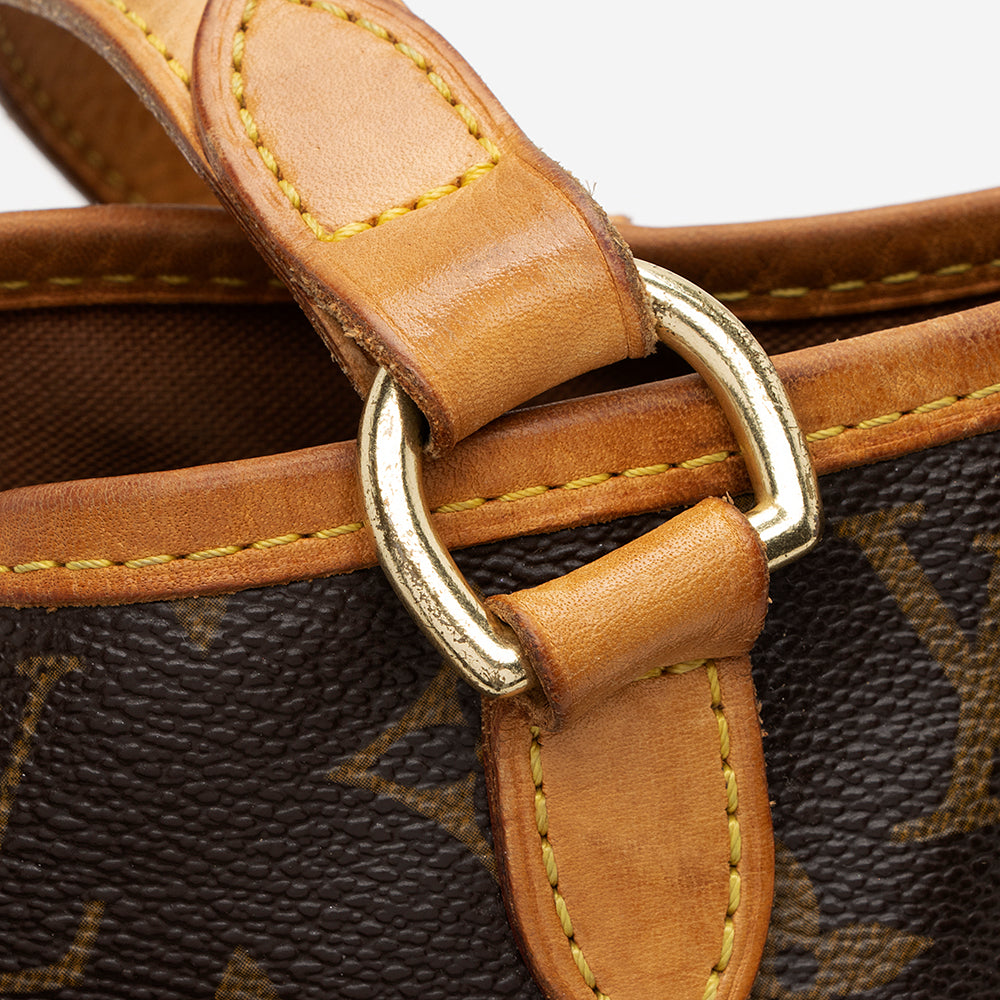 Louis Vuitton Monogram Canvas Batignolles Vertical Tote (SHF-17142)