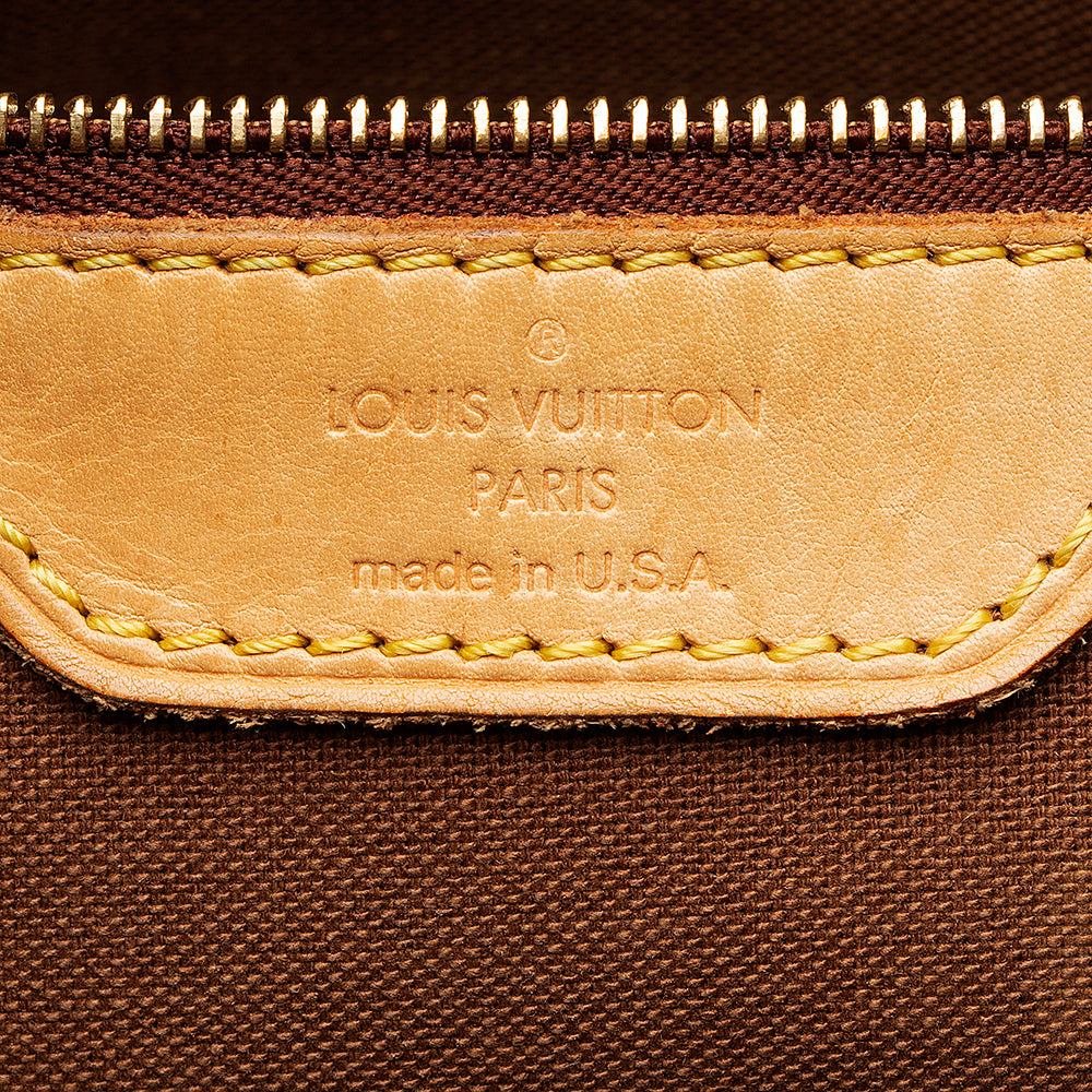 Louis Vuitton Monogram Canvas Batignolles Vertical Tote (SHF-17142)