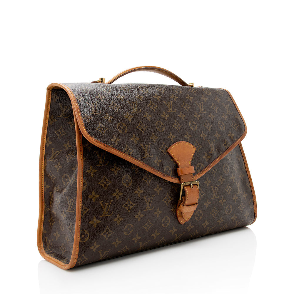 Louis Vuitton Vintage Monogram Canvas Bel Air GM Shoulder Bag (SHF-17800)