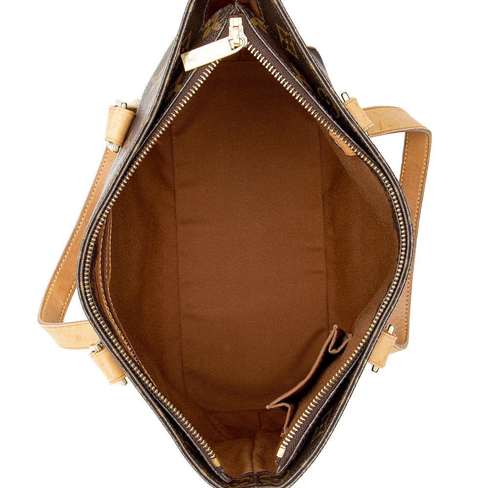 Louis Vuitton Monogram Canvas Cabas Piano Tote (SHF-17137)