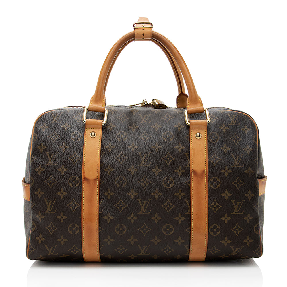 Louis Vuitton Monogram Canvas Carryall Weekender (SHF-18408)