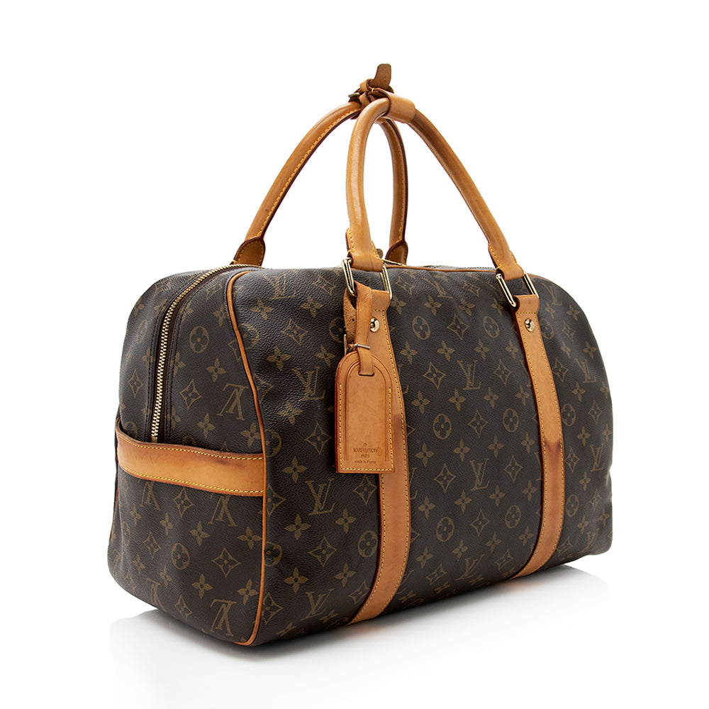 Louis Vuitton Monogram Canvas Carryall Weekender (SHF-18408)