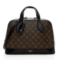 Louis Vuitton Monogram Canvas Dora MM Satchel (SHF-16295)