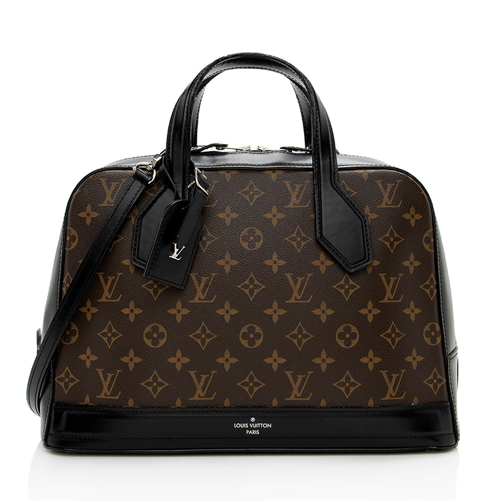 Louis Vuitton Monogram Canvas Dora MM Satchel (SHF-16295)