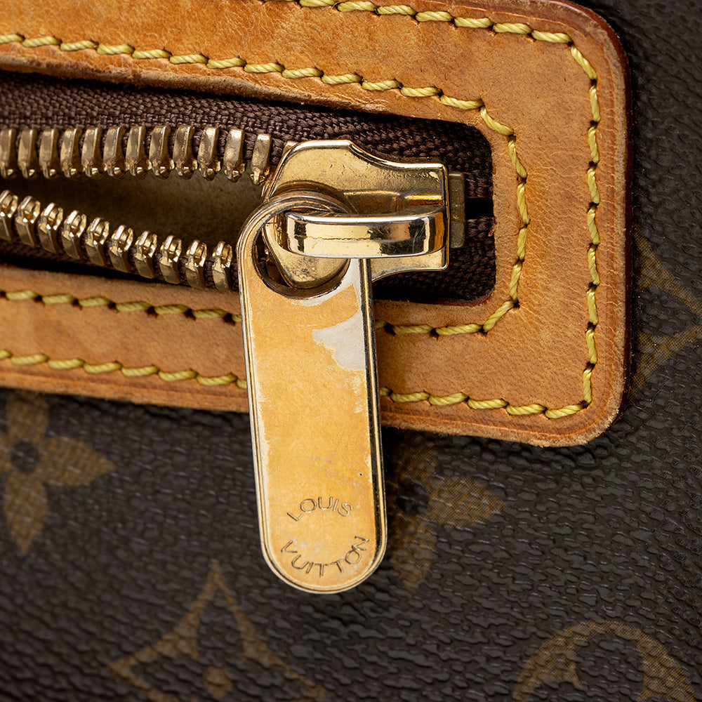 Louis Vuitton Monogram Canvas Hudson GM Shoulder Bag (SHF-18402)