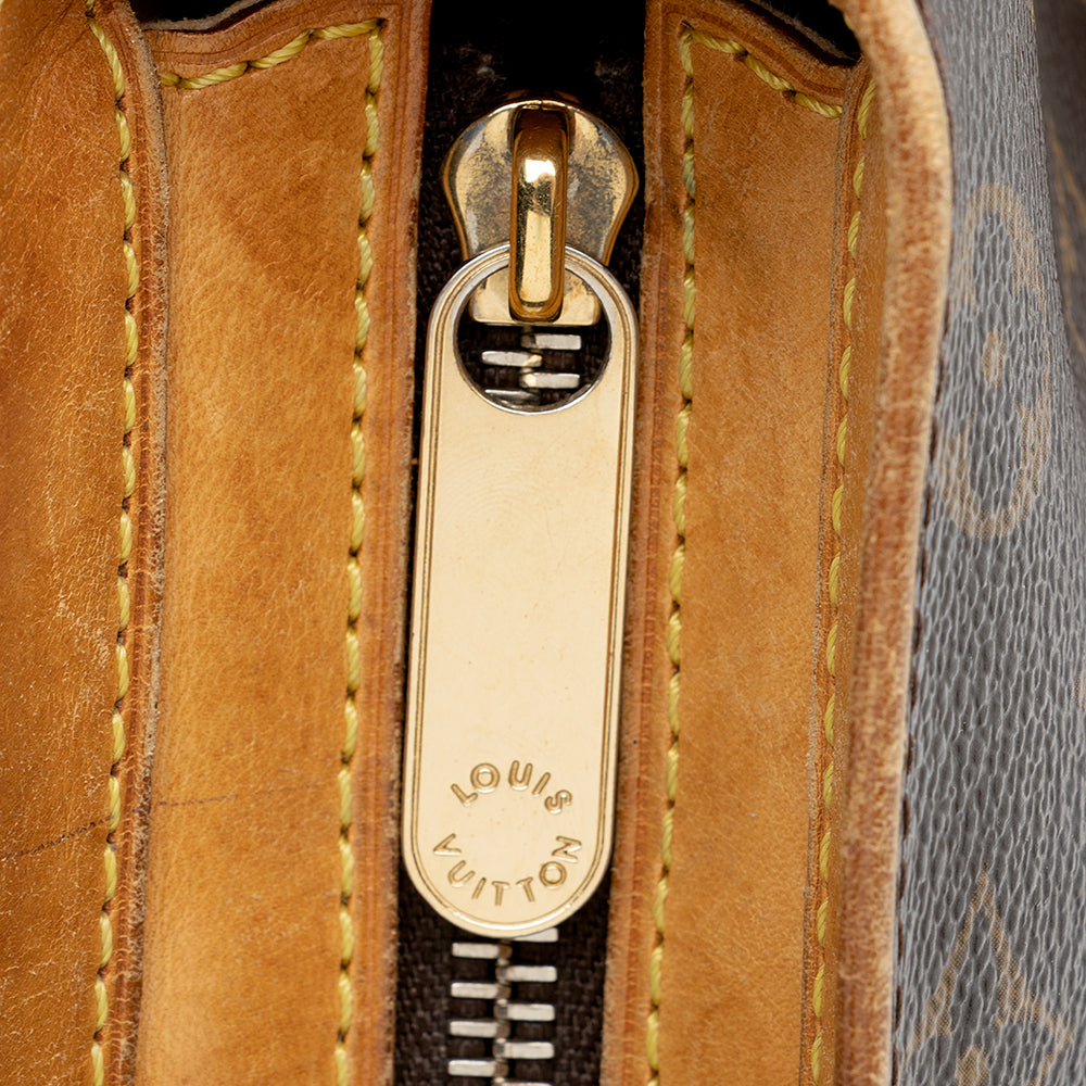 Louis Vuitton Monogram Canvas Hudson GM Shoulder Bag (SHF-18402)