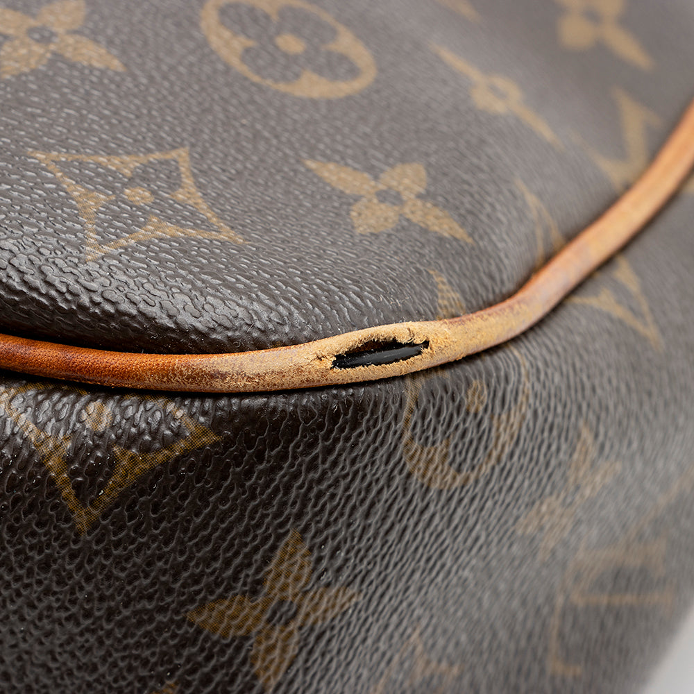 Louis Vuitton Monogram Canvas Hudson GM Shoulder Bag (SHF-18402)
